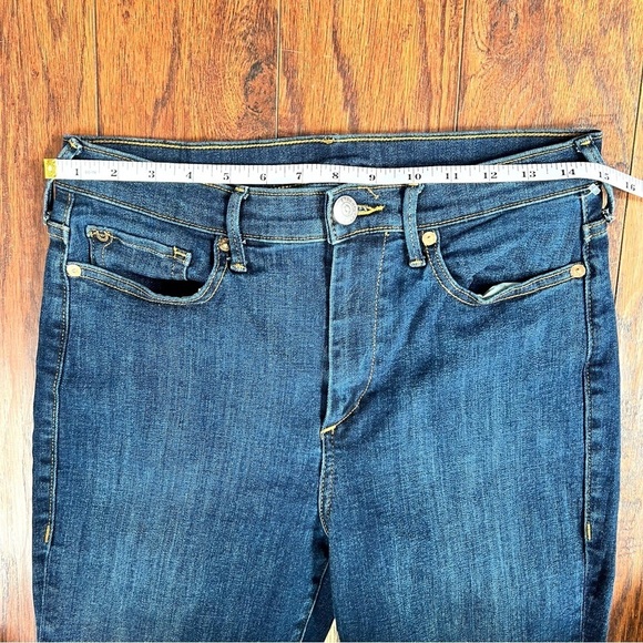 True Religion Dark Wash Straight Leg Denim Jeans Size 30 Women’s - Picture 8 of 13